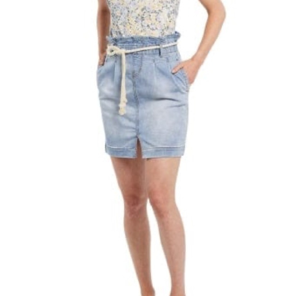 Sz 10 BlueEagle Tribal Jeans Laura Denim Blue Women's Skirt